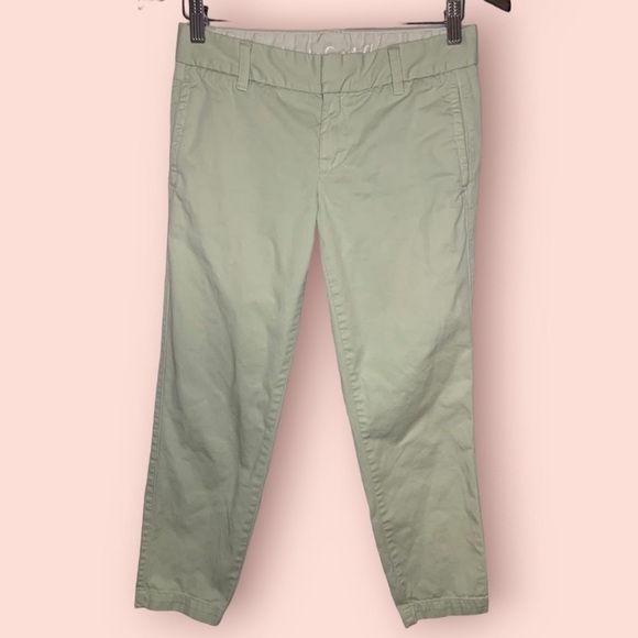 Retro J. Crew Broken In Scout Chino, Size  00 City Fit - Picture 1 of 3